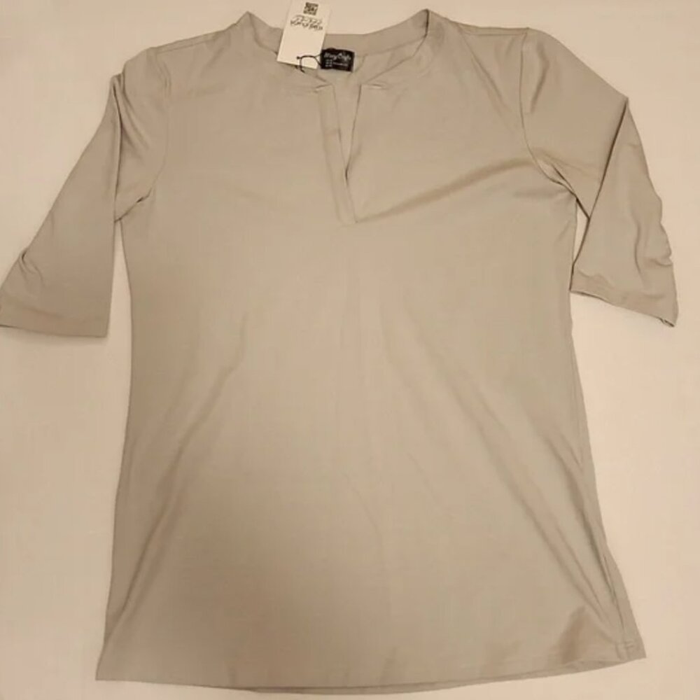Gray Mary Crafts Stretch Tunic - XXL 22